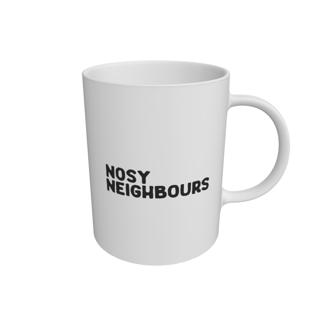 White Mug Front